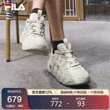 FILA 斐乐官方可颂鞋面包鞋2025年男鞋厚底休闲老爹鞋