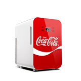 可口可乐（Coca-Cola）车载冰箱12L小型冰箱数显温控母乳冷藏小冰箱宿舍办公室冷暖冰箱