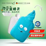 HUGO FROSCH暖蛙热水袋 德国原产生态环保注水暖水袋 蓝精灵（0.8L）3153