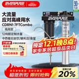 爱惠浦（Everpure）商用厨房自来水过滤 餐饮现调直饮 5升/分钟 12吨超大制水量 餐饮用水过滤器CDRN1-7FTCombo 