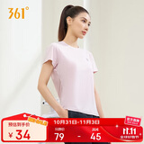 361°短袖女潮流t恤女士夏季新款速干衣运动跑步瑜伽服662424126H-5