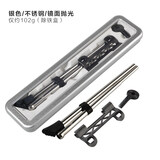 洛克兄弟（ROCKBROS）快拆碳纤维自行车脚撑山地车后边支撑折叠停车架单车配件 不锈钢/镜面抛光（一般车型推荐