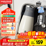 摩飞电器（Morphyrichards）便携式电热水壶烧水壶 家用旅行0.4L便携电水壶随行泡茶办公室养生保温杯电热水杯MR6090灰