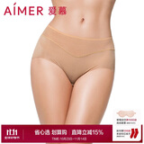 爱慕内裤女经典KiKi裤中腰三角裤轻薄净痕多色AM22100深肤色