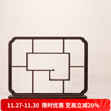 容山堂 颐阁实木茶杯架子茶具收纳架茶具架茶壶架茶宠小博古架鸡翅木 鸡翅木博古架-木颜