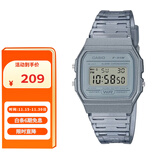 卡西欧（CASIO）手表男复古小方块运动防水学生男女f91w系列手表F-91WS-8D