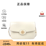 Tory Burch汤丽柏琦 Robinson 漆皮两用单肩斜挎包送女生礼物礼物送女生 白色143122-704