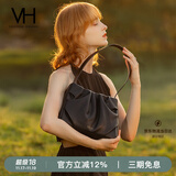 VANESSA HOGAN VH女包柔柔褶皱包百搭通勤托特包单肩包大容量腋下包礼物送女友