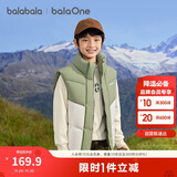 巴拉巴拉童装儿童马甲男童女童羽绒服外套2025新冬装上衣保暖208425101204