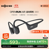韶音（SHOKZ）【国家补贴】OpenRun Air S803骨传导耳机开放式运动跑步超长续航无线蓝牙耳机 石墨黑