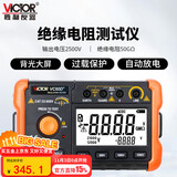 胜利仪器（VICTOR）数字兆欧表 绝缘表 绝缘电阻测试仪2500V 电子摇表 VC60D+