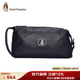 暇步士（Hush Puppies）手包男士复古手抓包植鞣皮男包大容量送男朋友生日礼物