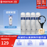 滨特尔（pentair） 净水器家用 前置10寸PP棉滤芯 简易更换 4根10寸1μmPP棉+扳手
