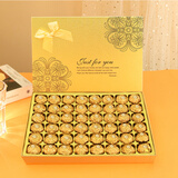 费列罗（FERRERO）巧克力礼盒 48颗600g 休闲零食 生日礼物 送男女朋友