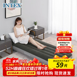 INTEX 64106W单人充气床垫 露营户外防潮垫家用陪护午睡打地铺折叠床