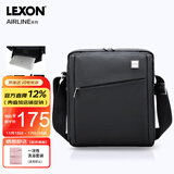 乐上（LEXON）法国乐上商务小挎包休闲单肩包苹果IPAD包简约风男款斜挎包礼物