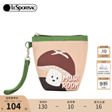 LeSportsac乐播诗新款迷你手拿包小清新轻便零钱口红收纳包送女生礼物 元气蘑菇