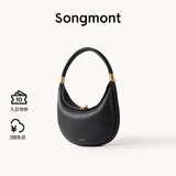 Songmont山下有松松月系列月弯包设计师月牙包秋冬单肩腋下包 黑色 现货