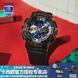 卡西欧（CASIO）【送礼物】男手表G-SHOCK黑武士悟空黑金潮流时尚运动电子表 GM-110B-1多彩炫酷黑-全国联保