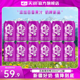 天润（terun）奶啤 新疆特产牛奶二次发酵 无酒精啤酒特色乳酸菌风味含乳乳饮料 紫罐百香果味奶啤300ml*12罐