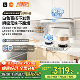 米家小米抽吸油烟机净烟机S2白色国家补贴以旧换新大吸力一级能效上门安装【天然气定时灶套装】MJ05A