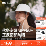 蕉下（beneunder）遮阳帽子女双面渔夫帽防晒帽钓鱼帽太阳帽登山帽25秋新品灰