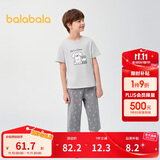 巴拉巴拉睡衣套装男女童家居服空调服夏款【miiiiichan IP】209225171208