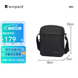 威豹威豹商务男包手提公事包休闲单肩包出差男包斜挎包 黑色