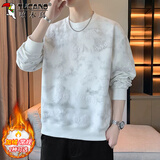 啄木鸟（TUCANO）卫衣男秋冬季宽松圆领长袖t恤休闲百搭重磅外套男装 白色 XL