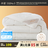 水星家纺【羊毛被pro】 澳洲进口羊毛 春秋被子 宿舍秋冬加厚被保暖被芯 春秋被(51%澳洲羊毛)舒韵柔 150x210cm(适配1.2米床套件）