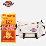 Dickies男士单肩包邮差包休闲大容量肩包DK大学生轻便帆布包多功能斜挎包
