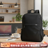 金利来双肩包男高档商务出差通勤旅行背包大容量电脑包生日礼物送男士 黑色