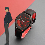 幸运石名侦探柯南手表 IP联名动漫周边怪盗基德灰原哀安室透防水石英表 赤井秀一四针石英表 三度防水