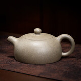 百年利永 宜兴紫砂壶纯全手工原矿青段泥半月壶功夫茶具泡茶壶200ml