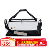耐克NIKE男女训练包斜挎包单肩包手提包拎包旅行包DX9789-100黑白均码
