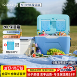冰大师（ICEMASTER）车载保温箱户外食品保热大容量商用摆摊冷藏箱露营便携冰块箱20L