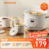 九阳（Joyoung）电炖盅电炖锅隔水炖煮2.5L+0.5L*3多功能锅家用煮粥煲汤锅燕窝炖盅白瓷内胆炖汤锅一锅四胆GD521