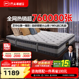 芝华仕5星床垫独立袋装弹簧静音家用乳胶席梦思软硬护脊厚垫明星垫D026 经典版-老款23cm厚-1.5*2M 优先发货（详询客服）
