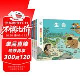 亲亲历史图书馆（4册精装硬壳）生命太空交通艺术 5-10岁儿童课外阅读历史百科绘本 人类简史历史书籍历史漫画书