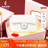 啄木鸟（TUCANO）包包女款2025年单肩包小香风菱格链条斜挎包实用生日礼物送女友