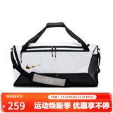 耐克NIKE男女训练包斜挎包单肩包手提包拎包旅行包DX9789-100黑白均码