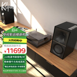 杰士（Klipsch）The Sevens有源书架监听音箱 HiFi音箱【国家补贴】侏罗纪重生可做电视/电脑音箱 可调EQ 哑光黑色