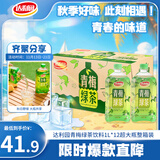 达利园青梅绿茶饮料青梅果汁果味茶饮品1L*12瓶 秋游大瓶装饮料 整箱