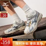 美津浓（MIZUNO）【RACER S 1.0】软底轻便运动跑步鞋男女同款缓震透气休闲慢跑鞋 01/日系丹宁 41 (265mm)