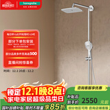 汉斯格雅（Hansgrohe） 双飞雨淋浴恒温花洒大顶喷浴缸龙头花洒套装 26777007