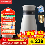 摩飞电器（Morphyrichards）电水壶电热水壶 0.5L旅行便携式烧水壶316不锈钢随行冲奶泡茶办公室养生保温杯电热水杯MR6080