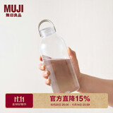无印良品（MUJI）共聚酯 运动水杯  透明 1100mL