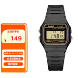 卡西欧（CASIO）手表男复古小方块运动防水学生男女f91w系列手表F-91WG-9Q