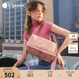 LeSportsac乐播诗新款包包女包斜挎包质感通勤腋下包单肩包送女生礼物 烟熏粉