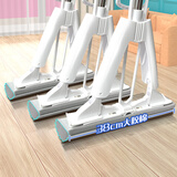 妙洁胶棉拖把38cm杆长132共2头对折式大懒人家用一拖净免手洗海绵吸水